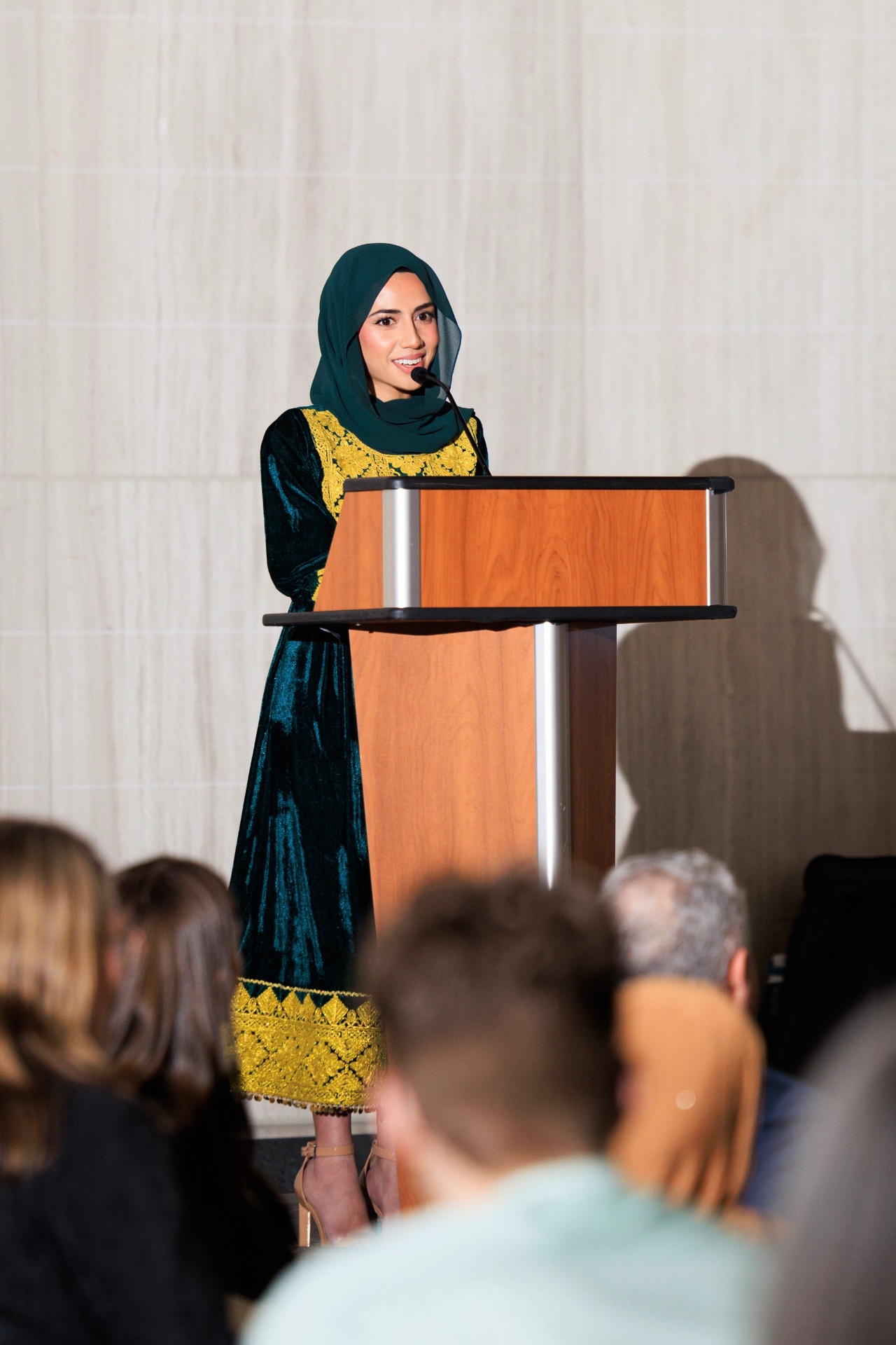 Portrait of Meena, public speaker and elected leader